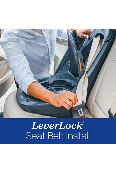 Chicco Fit360 ClearTex Rotating Convertible Car Seat 2-30 kg, Slate