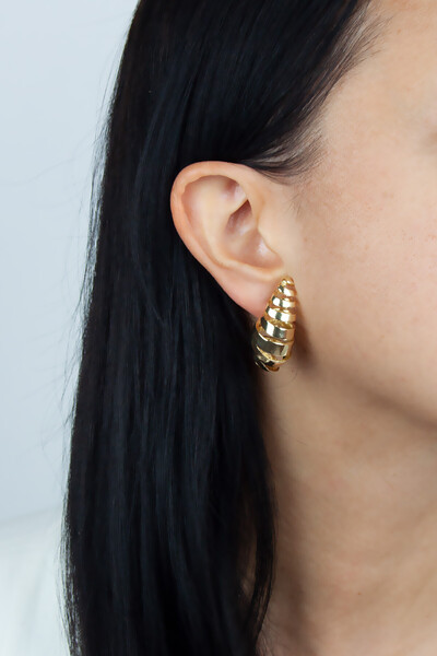 Liveyn Design أقراط نسائية على شكل قطرة الماء