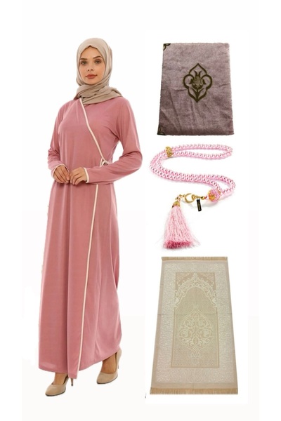 medipek Namaz Elbisesi Seccade Inci Tesbih Yasin Namaz Set