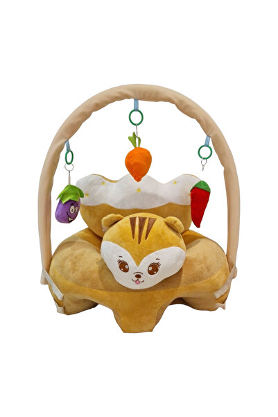 Krista Scaun înalt pentru bebeluși cu spătar, suport pentru picioare și arc c...