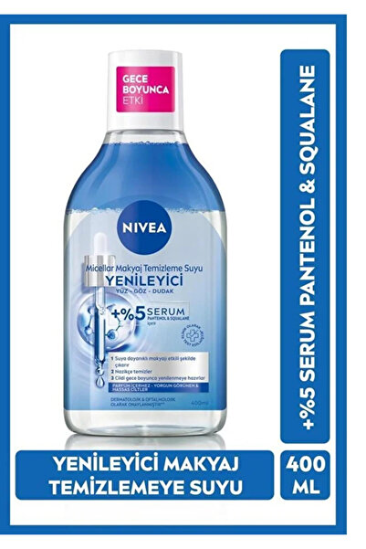NIVEA MİCELLAR MAKYAJ TEMİZLEME SUYU YENİLEYİCİ