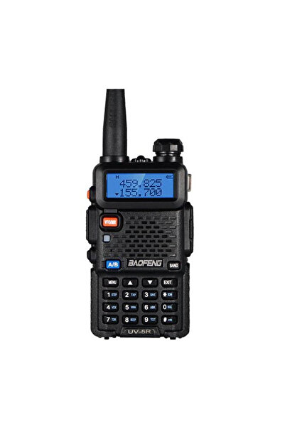 BAOFENG أجهزة راديو UV-5R ثنائية الاتجاه، جهاز إرسال واستقبال محمول، نطاق مزدوج، 2800 مللي أمبير/ساعة، إضاءة LED، مدى طويل