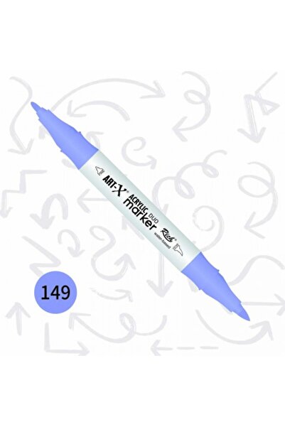 Rich قلم تحديد أكريليك من آرت-إكس، قلم مزدوج الجوانب رقم: 149