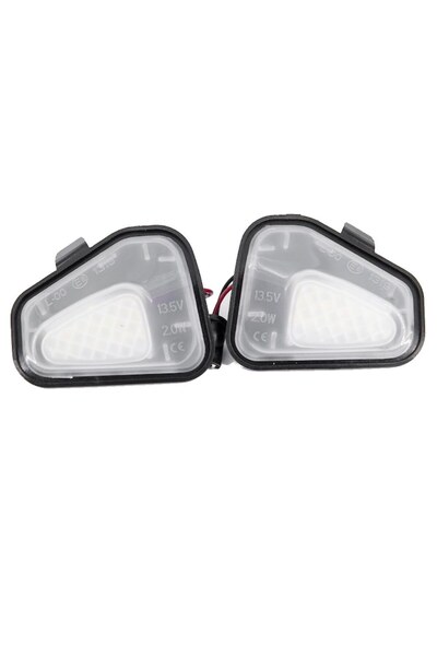 GizMondo Vinstar LED Under-Mirror Lamps Set for VW Passat CC, Passat (B7), EOS, Scirocco