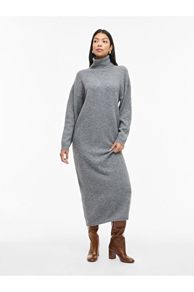 VILA Strickkleid VIBREENA Midi