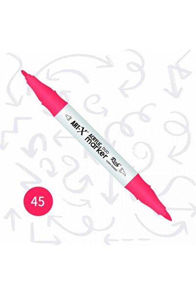 Rich Art-x Akrilik Marker Çift Taraflı Kalem No : 45