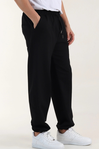 EXSPORT Συμπαγές μεγάλου μεγέθους Extra Relaxed Ρυθμιζόμενο Πόδι Φούτερ με Πόδια