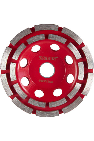 Raider Disc abraziv diamantat pentru beton Long Life, 125 x 22,2 mm
