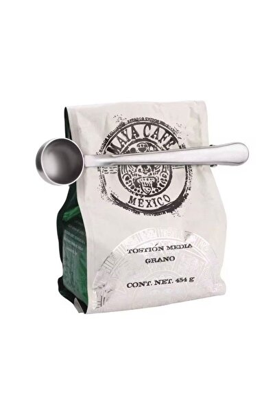 sonx Coffee Measuring Spoon with Latch Gold Multifunctional Stainless Steel Spoon