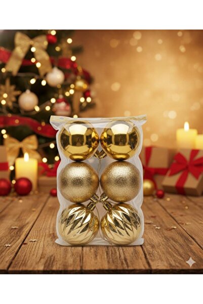 Adana Pasta Malzemeleri إيرت-ييل-25311-جي إل دي ييلباش توب جولد 8 سم 6 قطع أوب