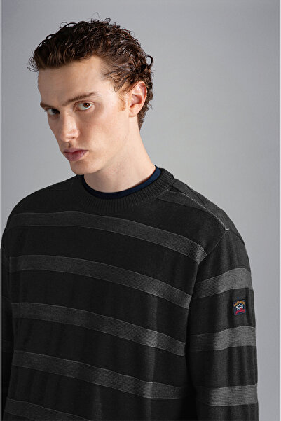 PAUL&SHARK MEN'S KNITTED ROUNDNECK C.WWOOL