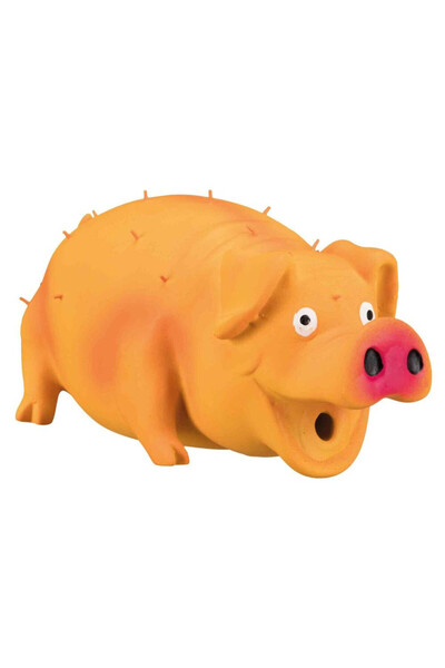 Trixie Jucărie pentru câini - Porc cu țepi, latex cu sunet, 21 cm