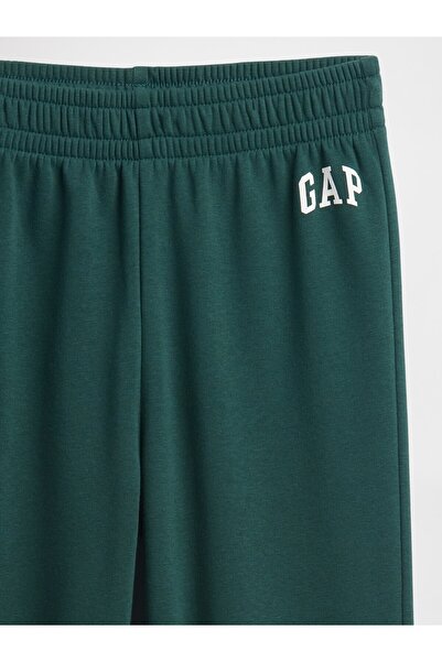 GAP Erkek Çocuk Koyu Yeşil Slim Logo Pantolon