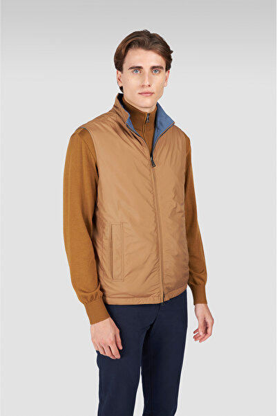 PAUL&SHARK سترة رجالية منسوجة قابلة للارتداء على الوجهين