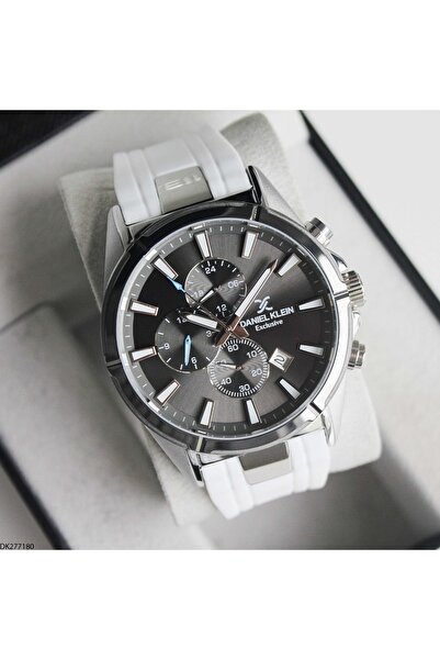 Daniel Klein Dk277180 Silicone Strap Men's Wristwatch