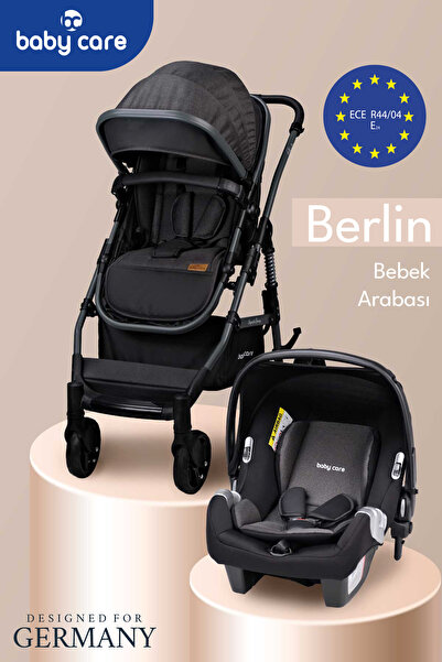Bc Babycare BABYCARE BERLİN OTO KOLTUKLU PORTBEBELİ SEYAHAT SİSTEM BEBEK ARABASI