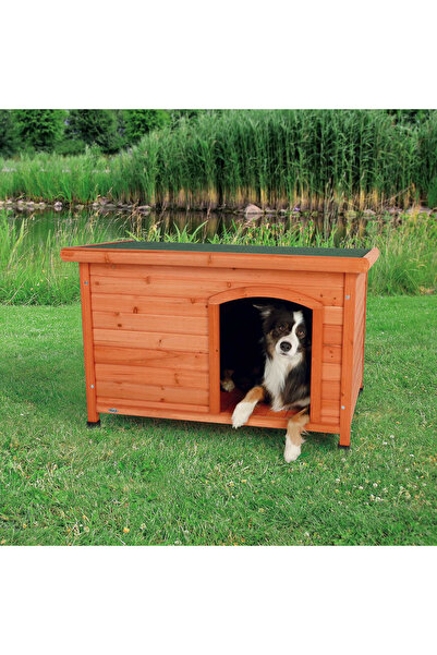 Trixie Cușcă clasică din lemn pentru câini, M-L (104x72x68 cm), maro