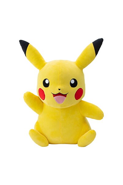 FABBA TOYS Pokémon Pikachu 60 cm Pelüş PKW3115 – Velboa Kumaşlı Büyük Boy Oyu...