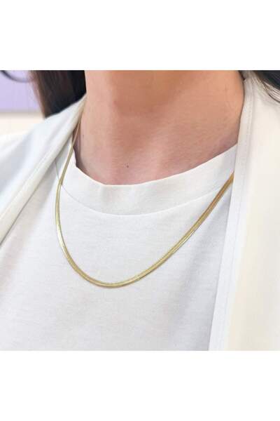 Bijuteria SORELLY Herringbone Essentials Chain 18K Gold Plated