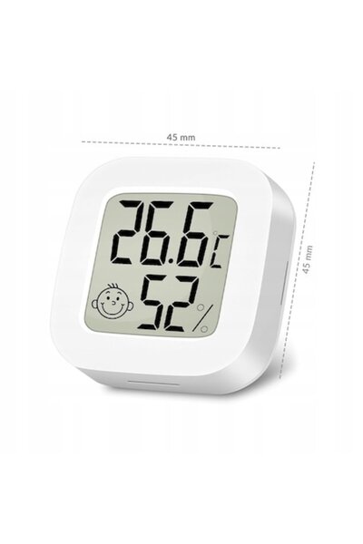 DomowyŚwiat Termometru electronic de cameră, higrometru, stație meteo digital...
