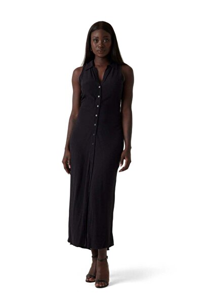 Guess rochie lungă cu nasturi