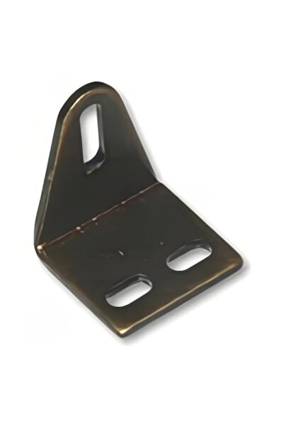 Sziferon Metal corner plate 2 mm thickness 30x25 mm antique brass finish for rustic furniture