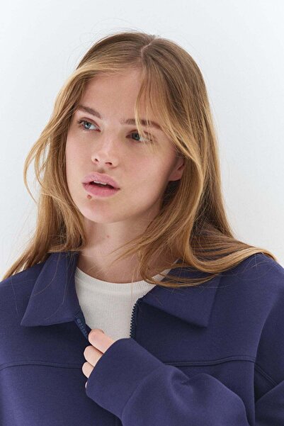 H&M Zip-through scuba sweatshirt