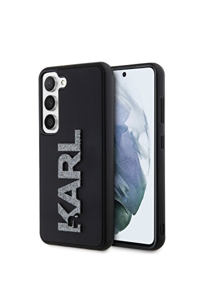 Karl Lagerfeld Carcasă pentru Samsung Galaxy S23, design 3D, neagră