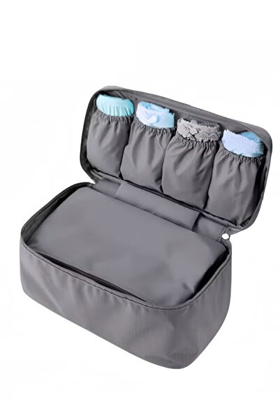 Generic Travel Underwear Organizer Bag, Portable Lingerie Pouch Organizer for Bra Underwear Socks Underpants