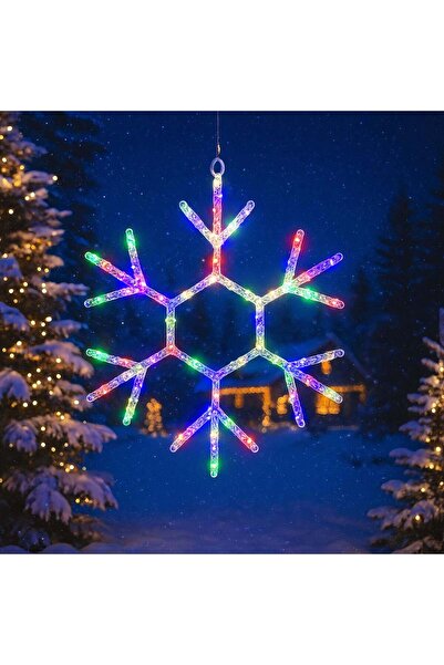 Sofia Store Decoratiune Crăciun 42x38cm Model Flug, cu Lumină Multicoloră LED...