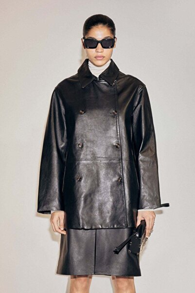 H&M سترة جلدية