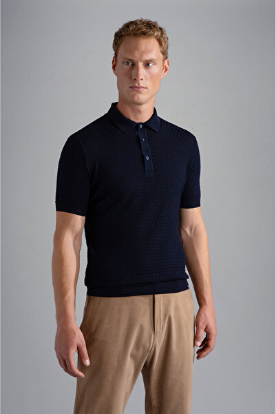 PAUL&SHARK MEN'S WOOLLEN POLO SHIRT