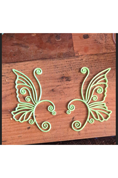 Kanem3D Butterfly Wing Behind-The-Ear Earrings