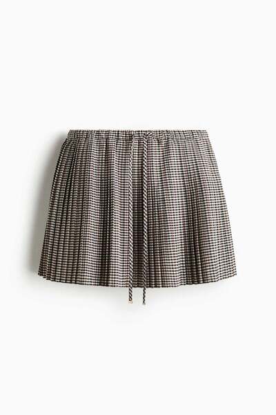 H&M Pleated mini skirt