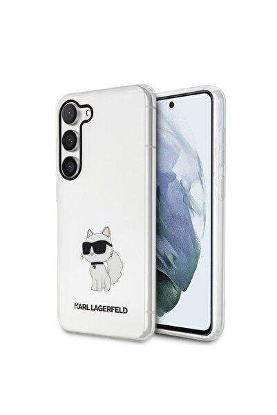 Karl Lagerfeld Carcasă pentru Samsung Galaxy S23, Husă rigidă transparentă, T...