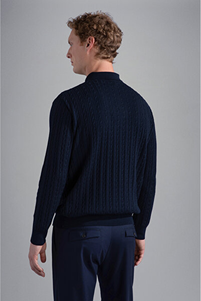 PAUL&SHARK MEN'S WOOLLEN POLO SHIRT