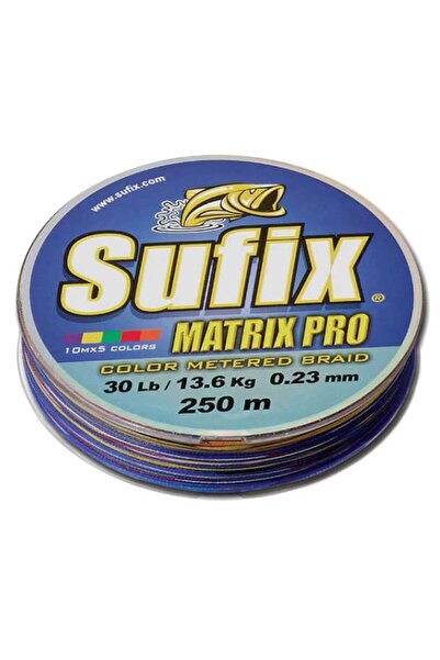 SUFIX Fir de pescuit Matrix Pro negru - 0.30MM - 100MT - 27KG
