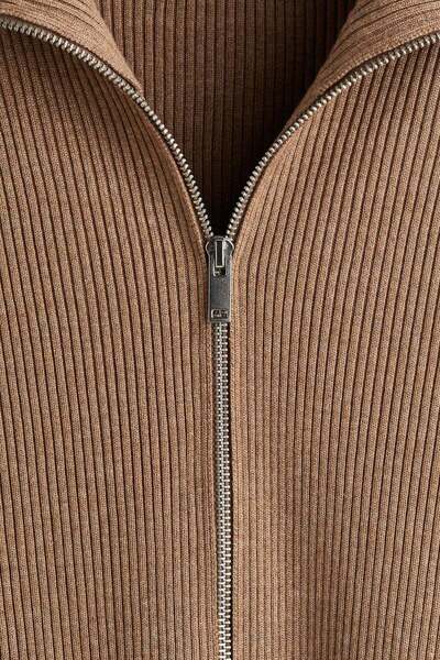 H&M Slim Fit Zip-through cardigan