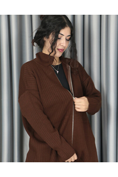 Femella Women Fashion Set de tricotaje standard supradimensionate cu textură ...