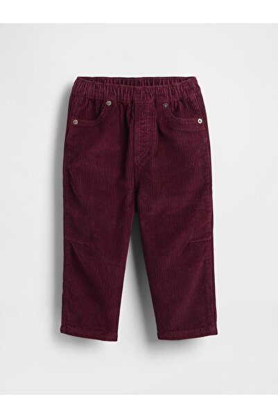 GAP Erkek Bebek Bordo Pull-On Barrel Pantolon
