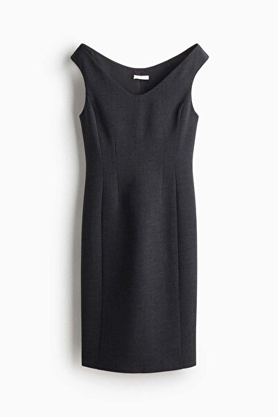 H&M Off-the-shoulder pencil dress