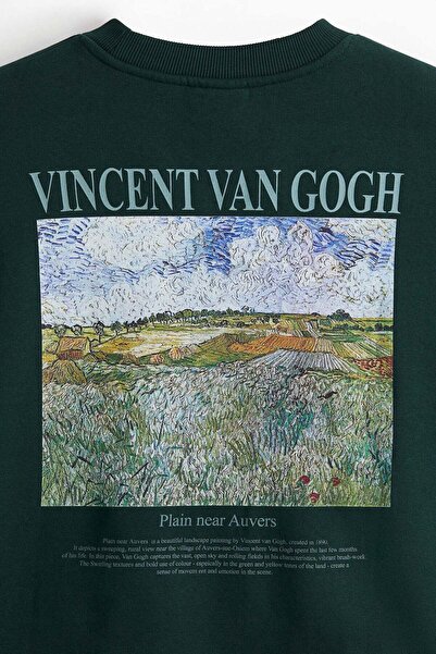 H&M Oversized Fit Printed sweatshirt