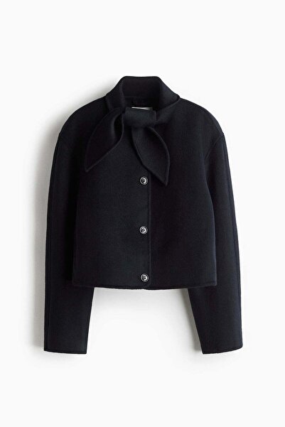 H&M Handmade wool-blend jacket