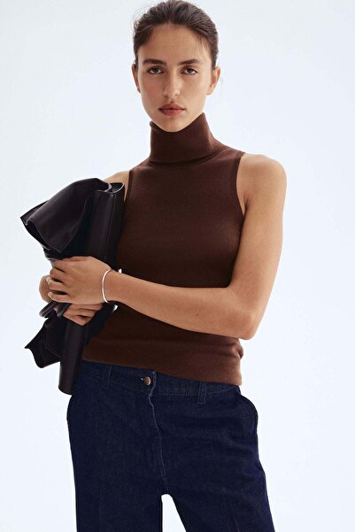 H&M Polo-neck wool top