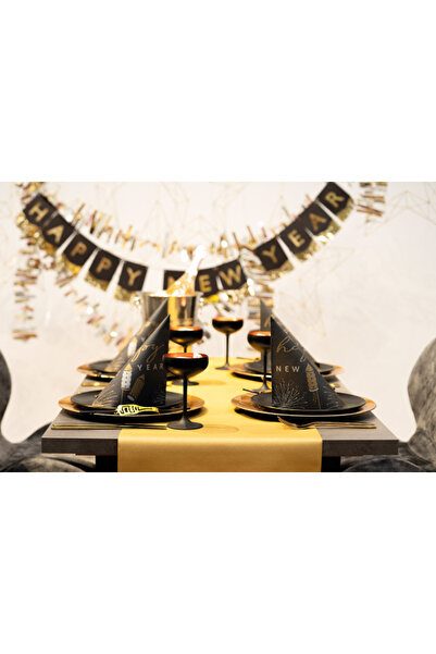 Mank Set de accesorii decorative pentru Revelion, șervețele festive, alergăto...