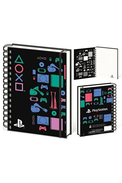 Pyramid دفتر ملاحظات بلاي ستيشن (ألوان كلاسيكية) A5 WIRO