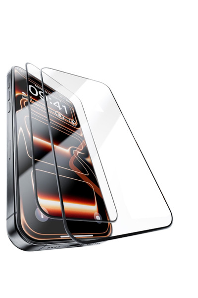 USIDE [2 Pieces] iPhone 17 Screen Protector Full Coverage 6D Full Protection 9 Layers Toughened Tempered Glass
