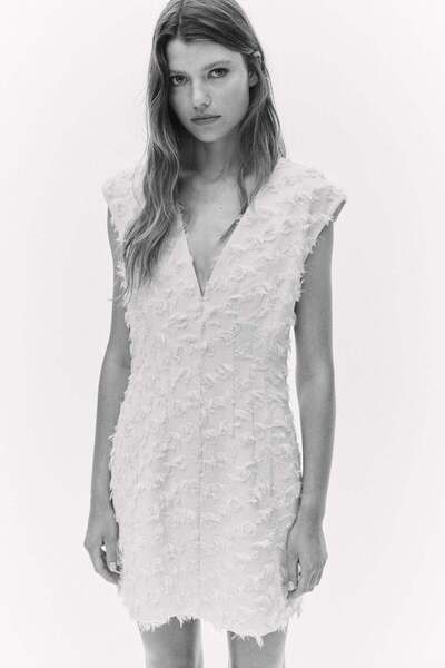 H&M Jacquard-weave dress