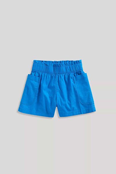 MOTHERCARE Blue Paper-Bag Shorts