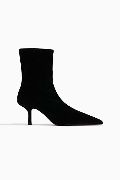 H&M Leather sock boots